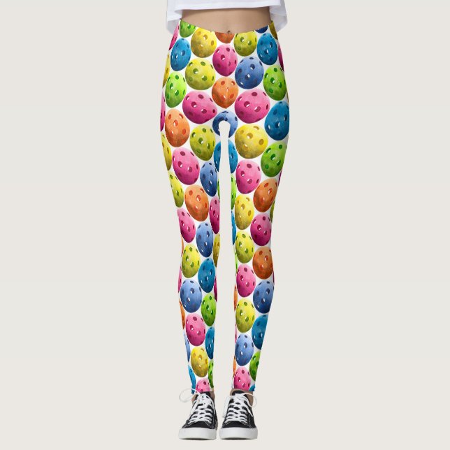 Legging Pickleball colorido (Frente)