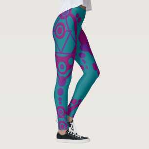 Legging Pictograma de círculo de cultura XI