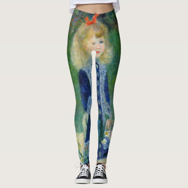 Legging Pierre-Auguste Renoir - Uma garota com uma lata de (Frente)