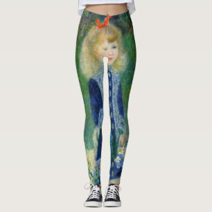 Legging Pierre-Auguste Renoir - Uma Menina com um Regador