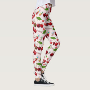 Legging Pílulas Vermelhas e Medicinais