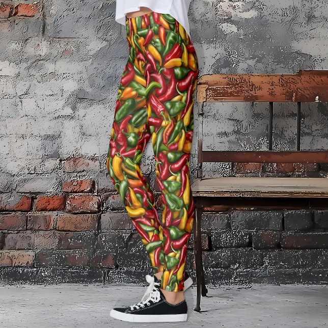 Legging Pimentos Quentes (Hot Chili Pepper Leggings)