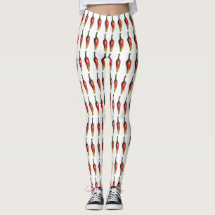 Legging Pimentos Quentes Coloridos Personalizados