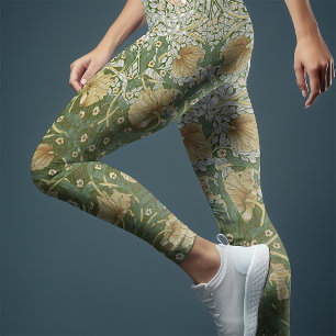 Legging Pimpernel de dois tons Amarelo e Verde William Mor