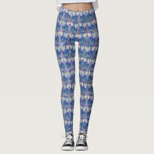 Legging Pinguim chamado Botão