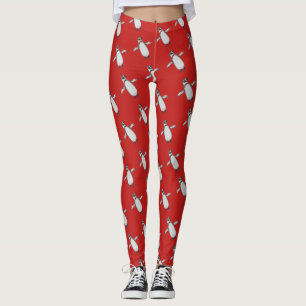Legging Pinguim de desenho animado