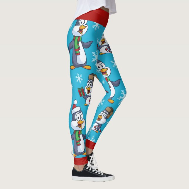 Legging Pinguim Natal (Direita)