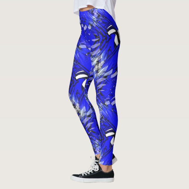 Legging Pinguins Nadando...... (Esquerda)