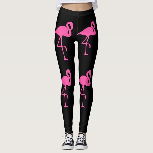 LEGGING PINK FLAMINGO YOGA PULGÕES (Frente)
