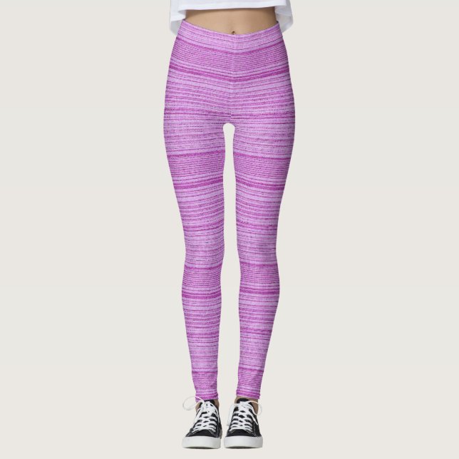 Legging pintas cor-de-rosa (Frente)