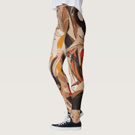 Legging Pintura abstrata