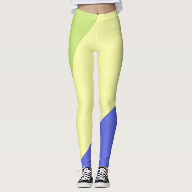 Legging pintura abstrato (Frente)