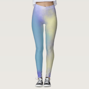 Legging pintura abstrato