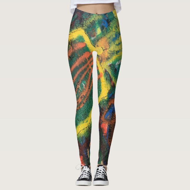 Legging Pintura Antiga Espessa (Frente)