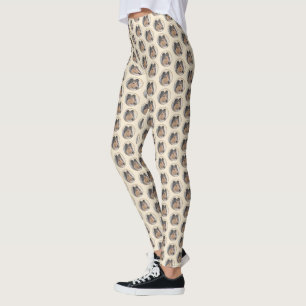 Legging Pintura Collie (Rough) - Arte Cachorra Original