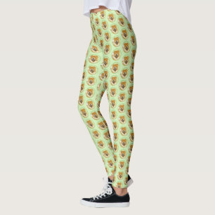 Legging Pintura De Chow Chow - Arte De Cachorro Original