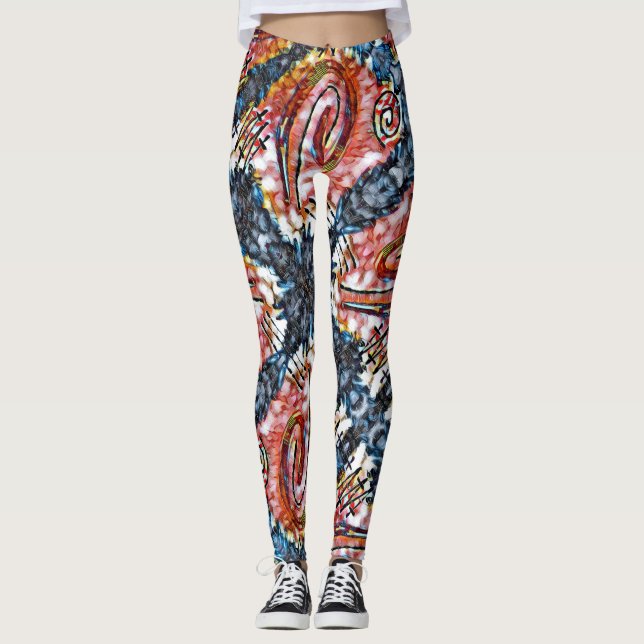 Legging Pintura de dedo - Cercado (Frente)
