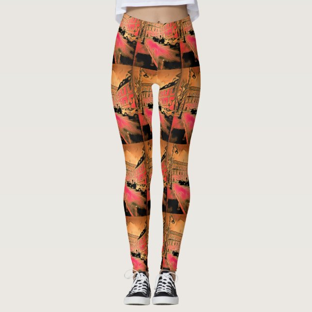 Legging Pintura de Sibiu (Frente)