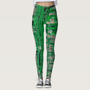 Legging Pintura do Conselho de Circuito