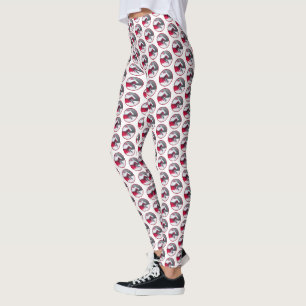 Legging Pintura do Pica-Pau Downy - Arte Original