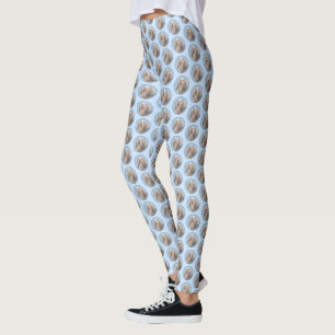 Legging Pintura em Havanês (Prata) - Arte Canina Original