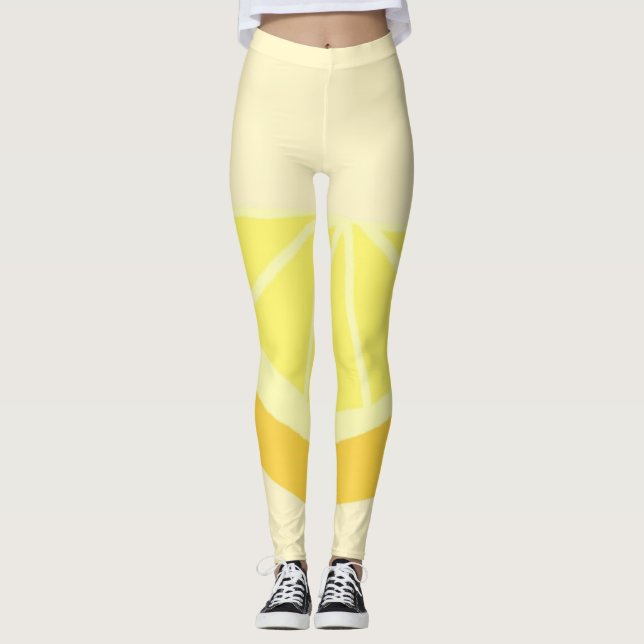 Legging pintura laranja (Frente)