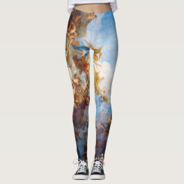 Legging Pintura no teto de Hércules em Chateau de Versaill