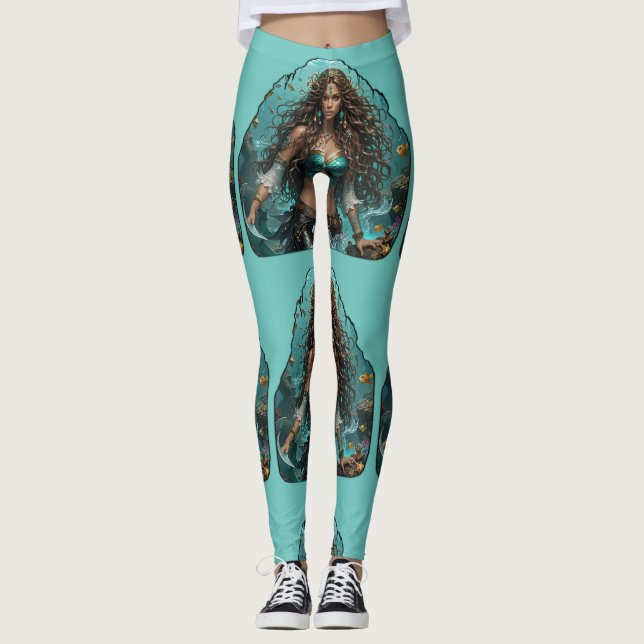 Legging Pirata - Sereia Lady Thunder_Cove (Frente)