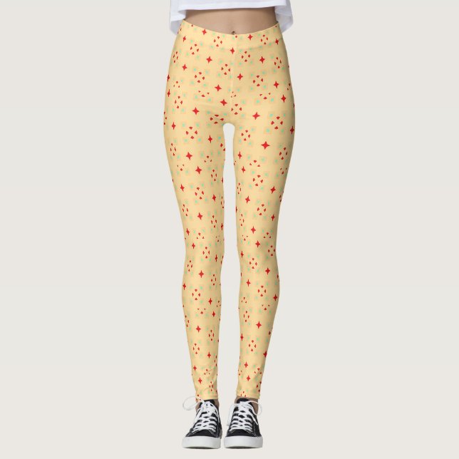Legging Píthagoreano - Padrão Geométrico Sem Vista (Frente)