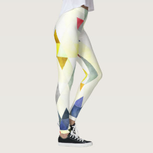 Legging PixDezines Boho Watercolor Geométrico/Triângulos