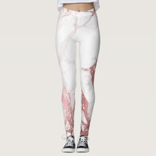 Legging PixDezines Marble Slab/Rose Gold Veins