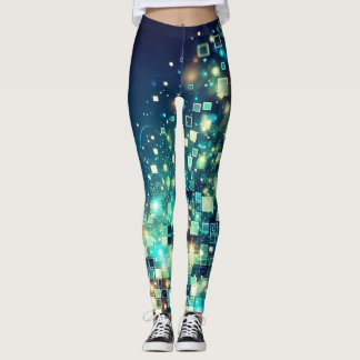 Legging Pixel Bokeh Radiante