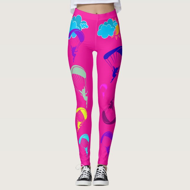 Legging Pixie sunshings Pixie, cor-de-rosa quente (Frente)