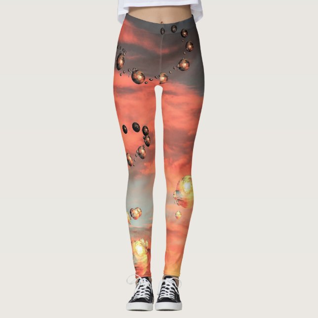 Legging Planetas Aproximados (Frente)