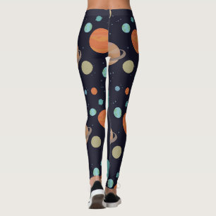 Legging Planetas, estrelas, galáxia