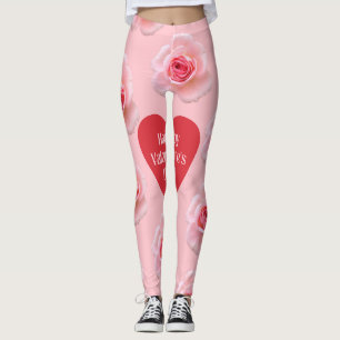 Legging Plano de fundo do Namorados Feliz Dia 2024