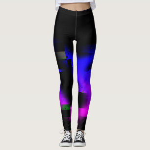 Legging Plasma Glitch Preto