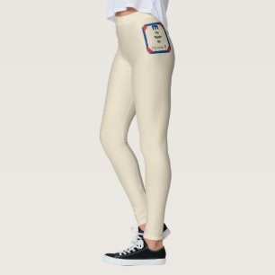 Legging Plin Tajarin Vin Emblema da Bandeira do Piemonte
