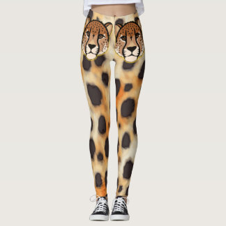 Legging Poder de Impressão de Guepardo