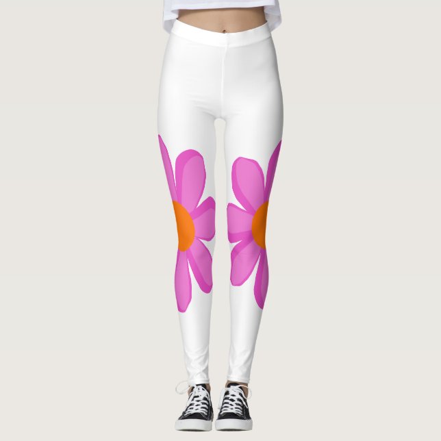 Legging Poder Florido fofo  (Frente)