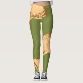Legging Poeira de Dente-de-Leão