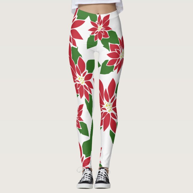 Legging Poinsettia (Frente)