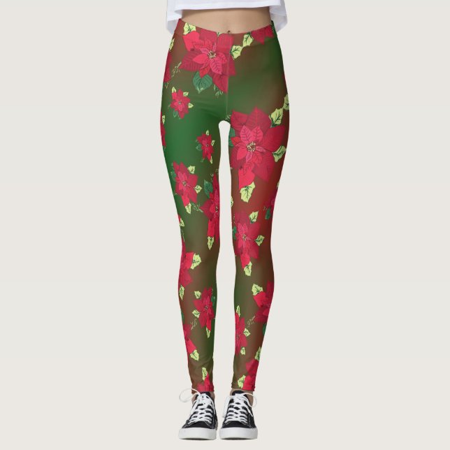 Legging Poinsettia (Frente)
