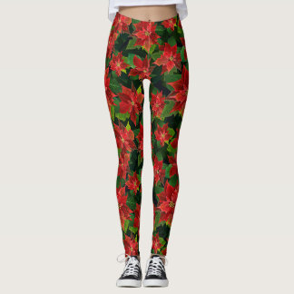 Legging Poinsettias