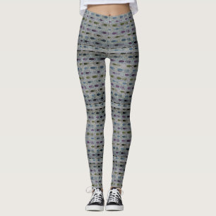 Legging Polkadots Oval Multicoloridos
