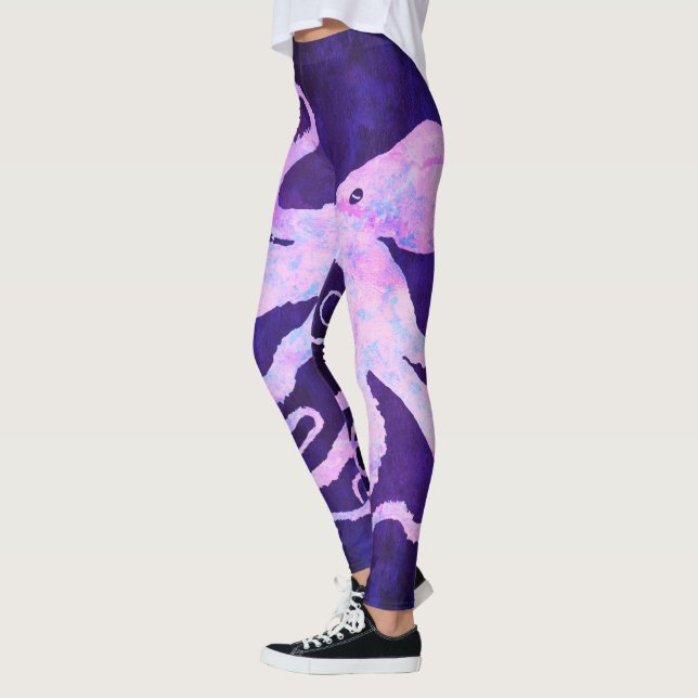 Legging Polvo 6 na luz - rosa - caneleiras (Esquerda)
