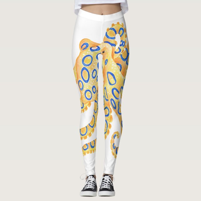 Legging Polvo Anel Azul (Frente)