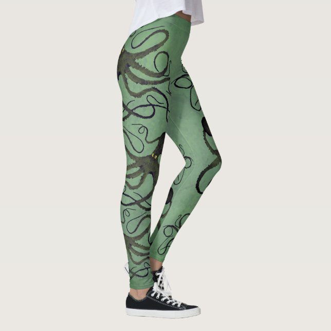 Legging Polvo no sábio - caneleiras (Direita)