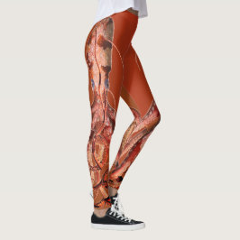 Legging Polvo Vintage - Cores de Fogo