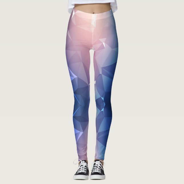 Legging Polygon Love - Power yoga Ir (Frente)